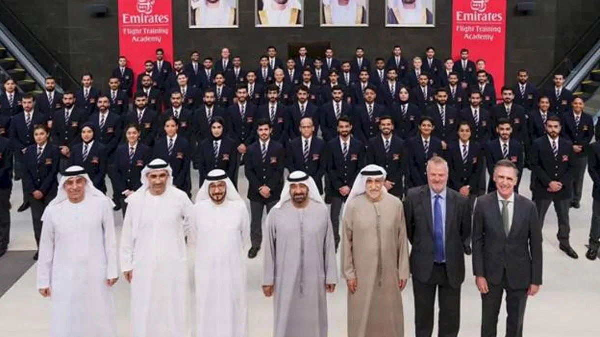 Emirates Uçuş Eğitim Akademisi’nin Mezuniyet Töreninde 77 Pilot Havacılık Sektörüne Katıldı