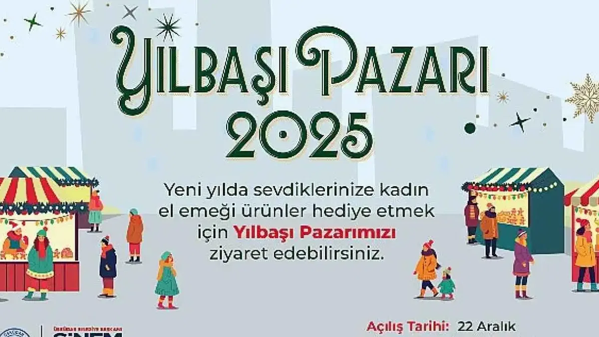 Yılbaşı Pazarı 2025 Üsküdar'da Başlıyor