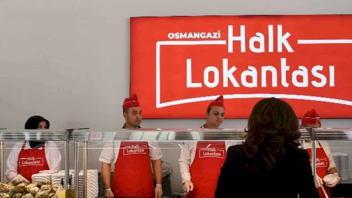 Osmangazi'de Halk Lokantası açıldı