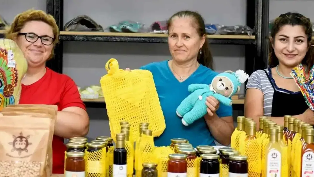 Antalya'da Kadın Kooperatifleri satışlarda rekor kırdı