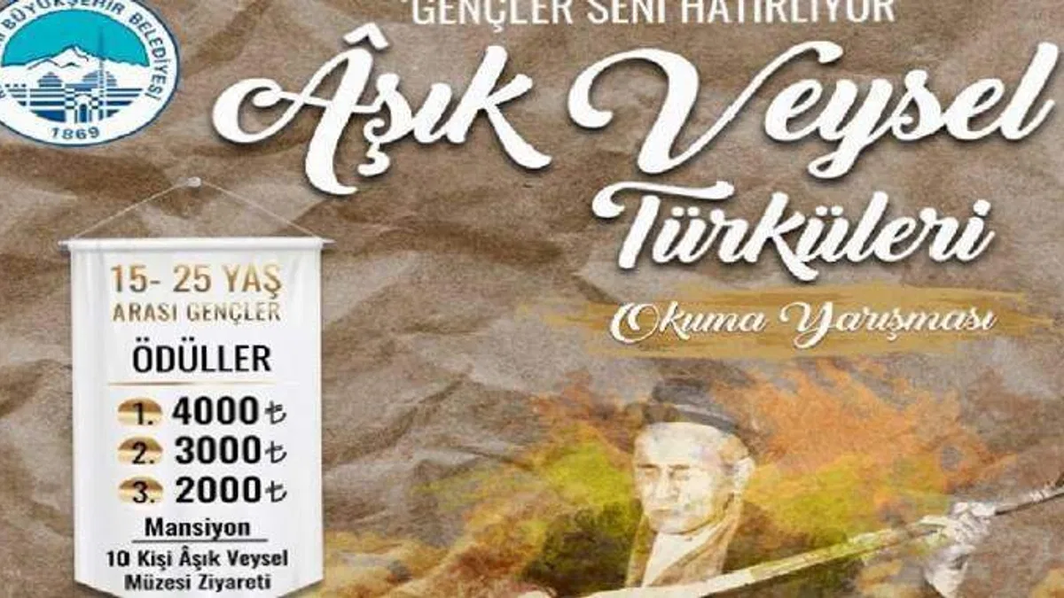 KAYMEK'ten Aşık Veysel yarışması