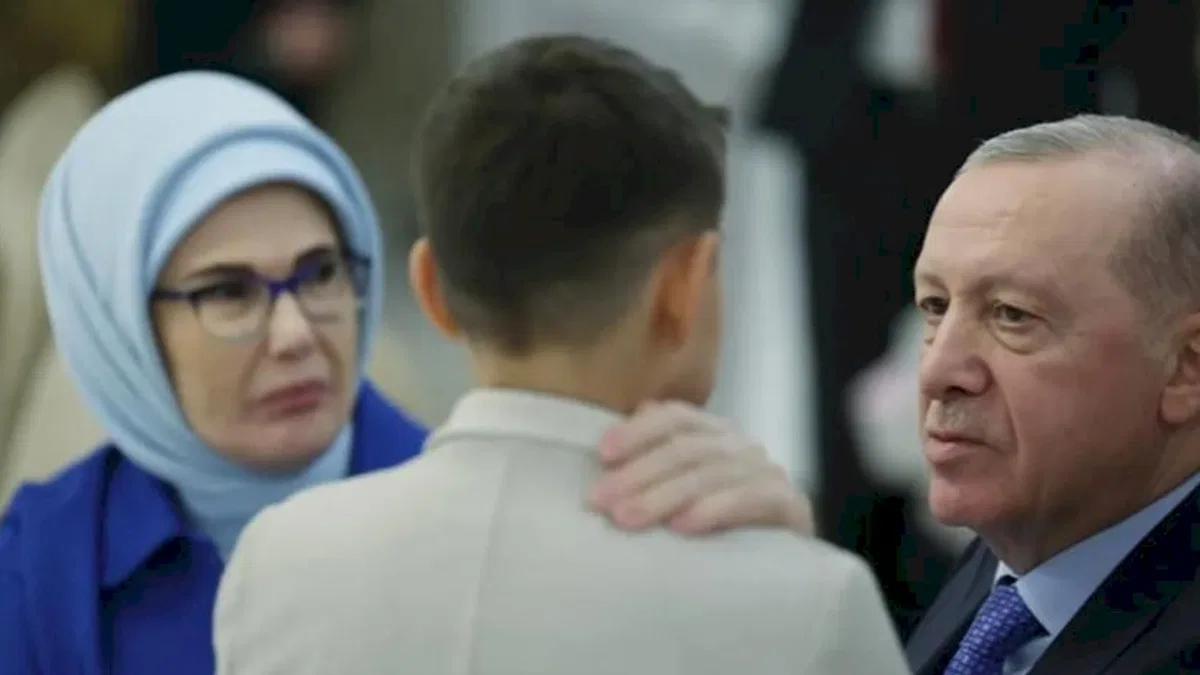 Cumhurbaşkanı Erdoğan çocuklarla iftar yaptı