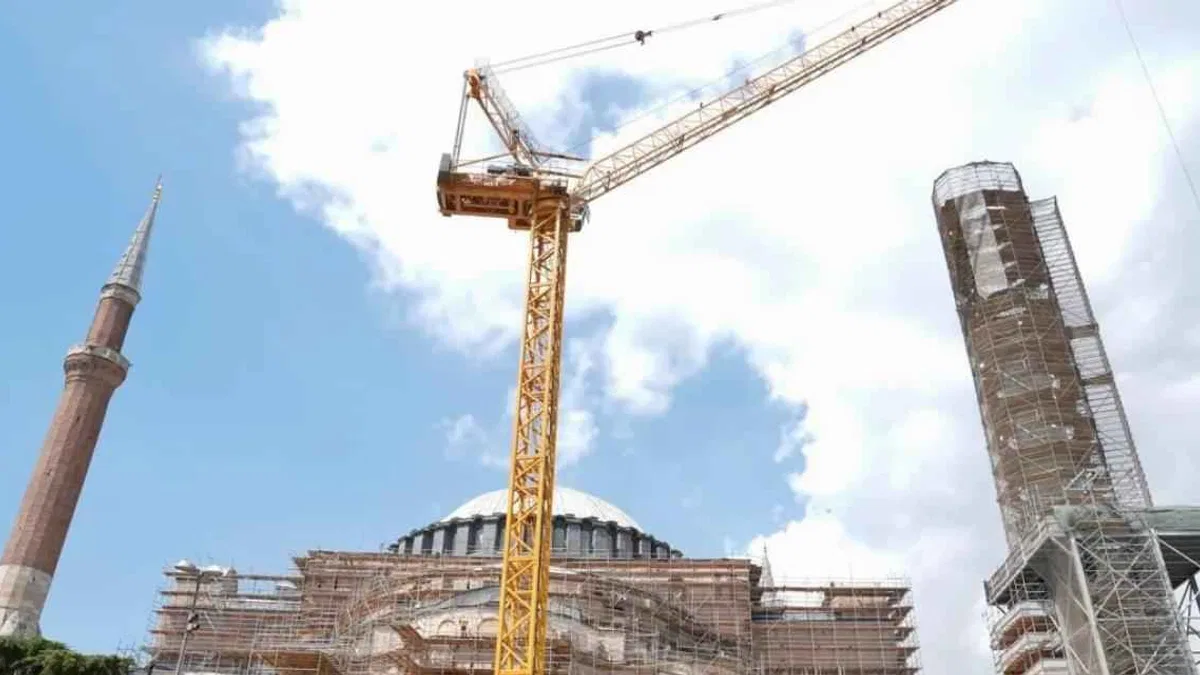 Ayasofya'da güvenlik yapay zekâ ile güçlendi