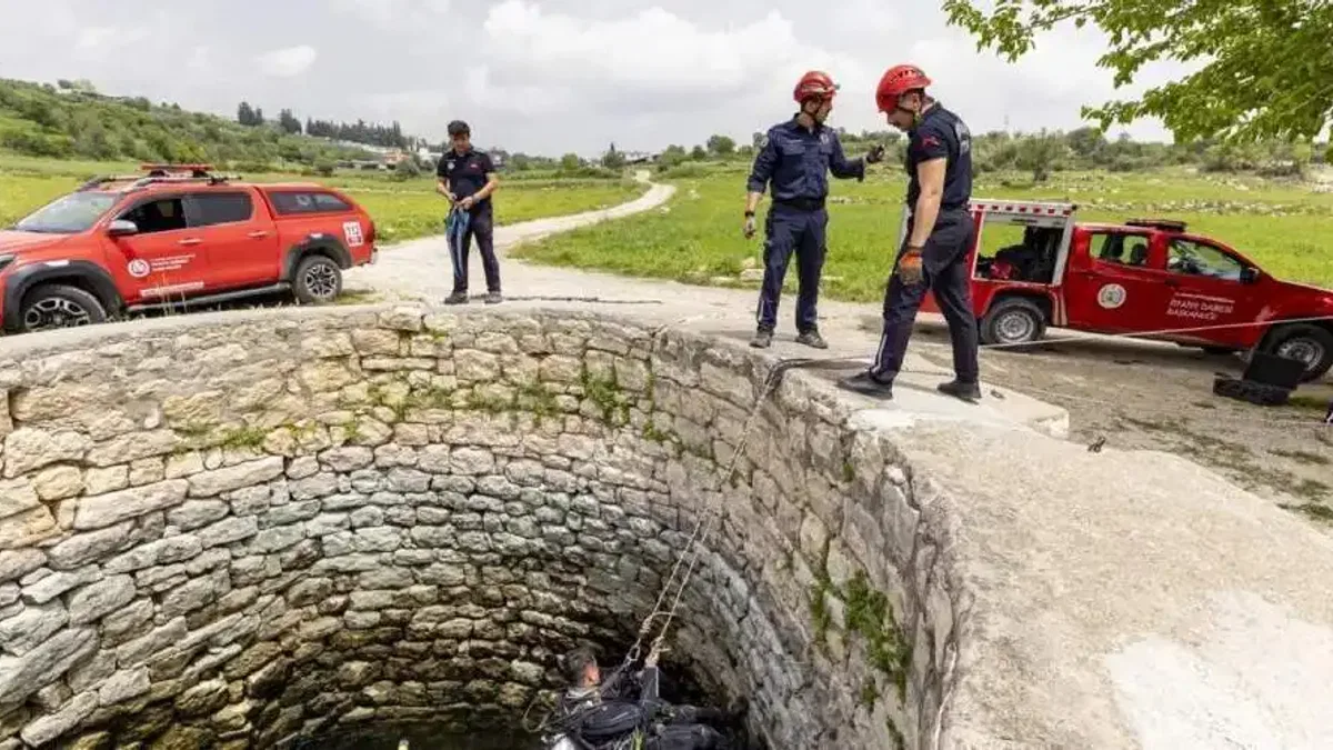 Mersin İtfaiyesinden boğulma vakalarına karşı tatbikat