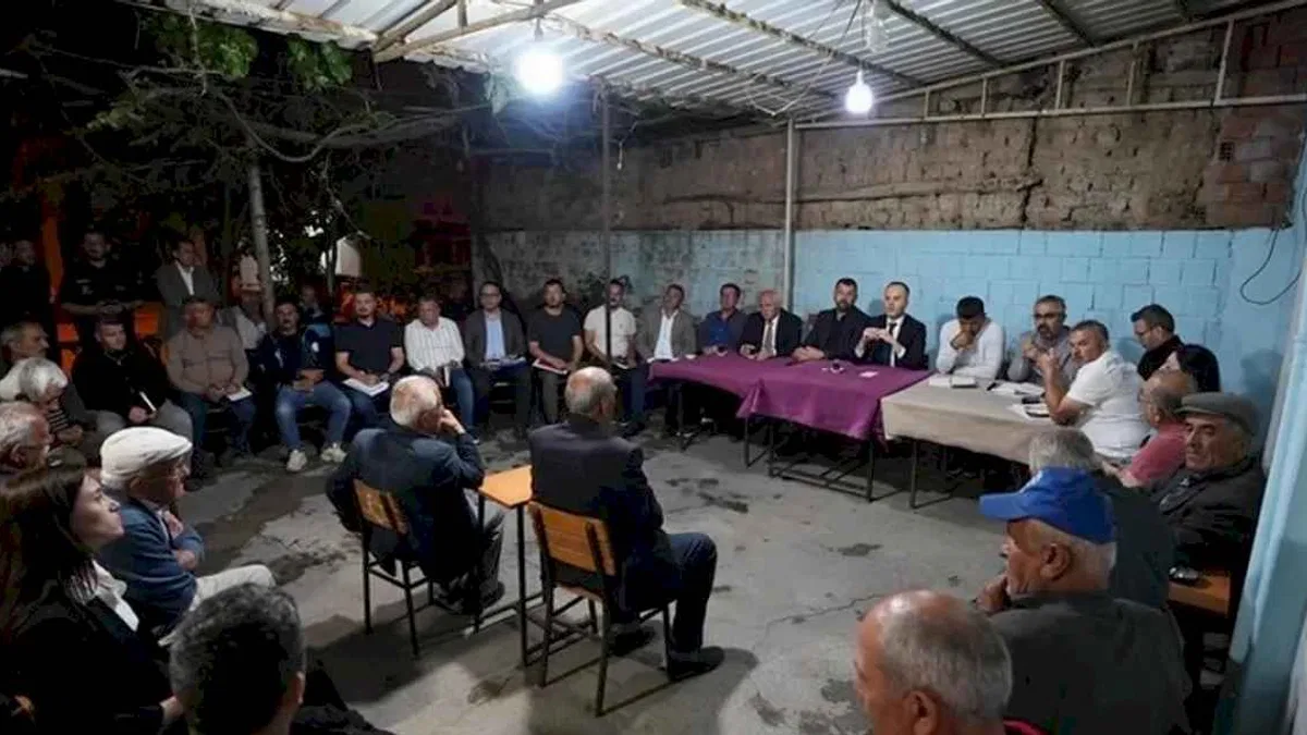 Denizli Büyükşehir Belediyesi halkla buluşuyor