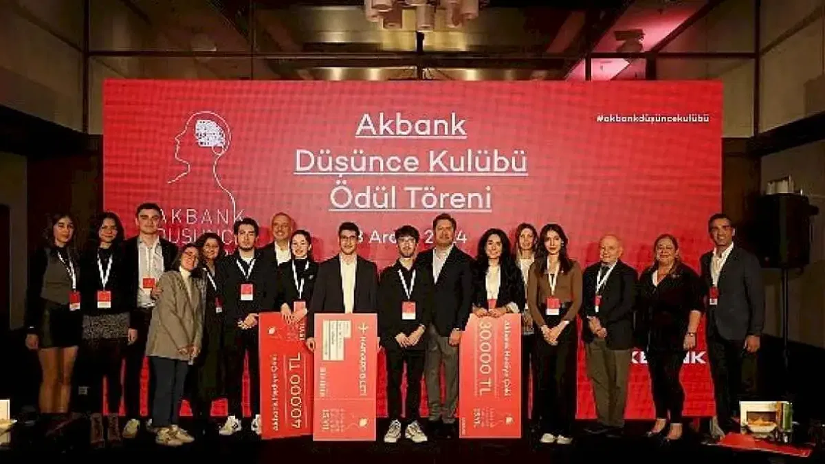 Akbank Düşünce Kulübü 15 Yıldır Yaratıcı Fikirleri Özgün Projelere Dönüştürüyor