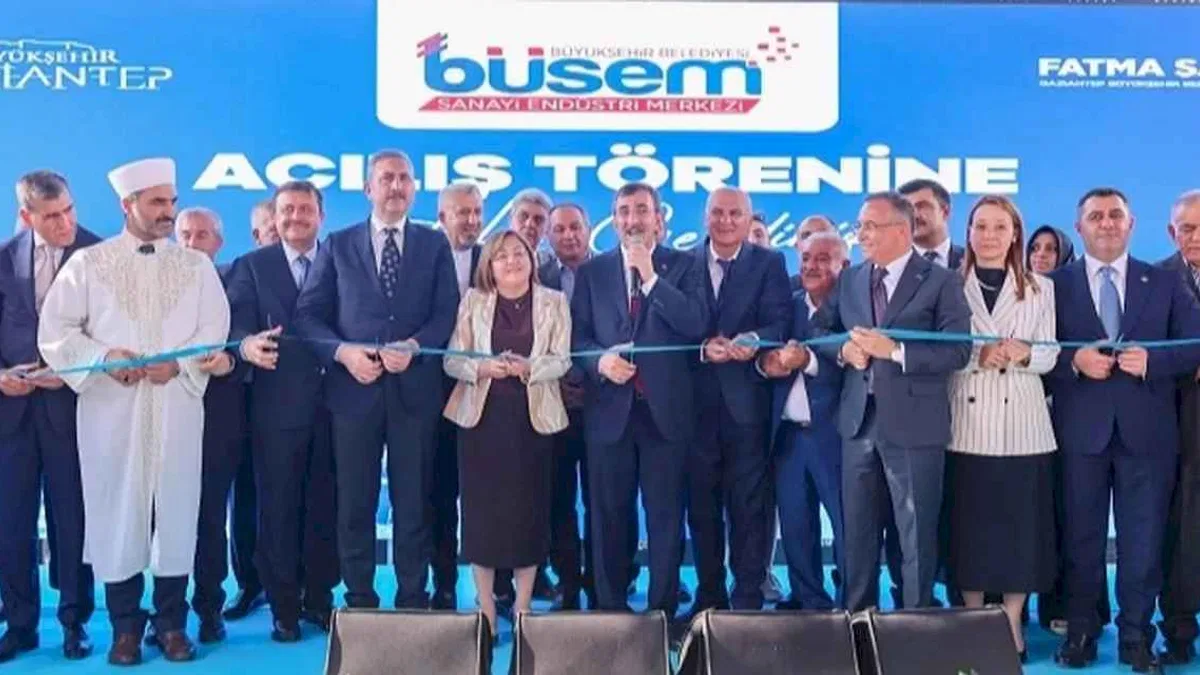 Gaziantep BÜSEM hizmete açıldı