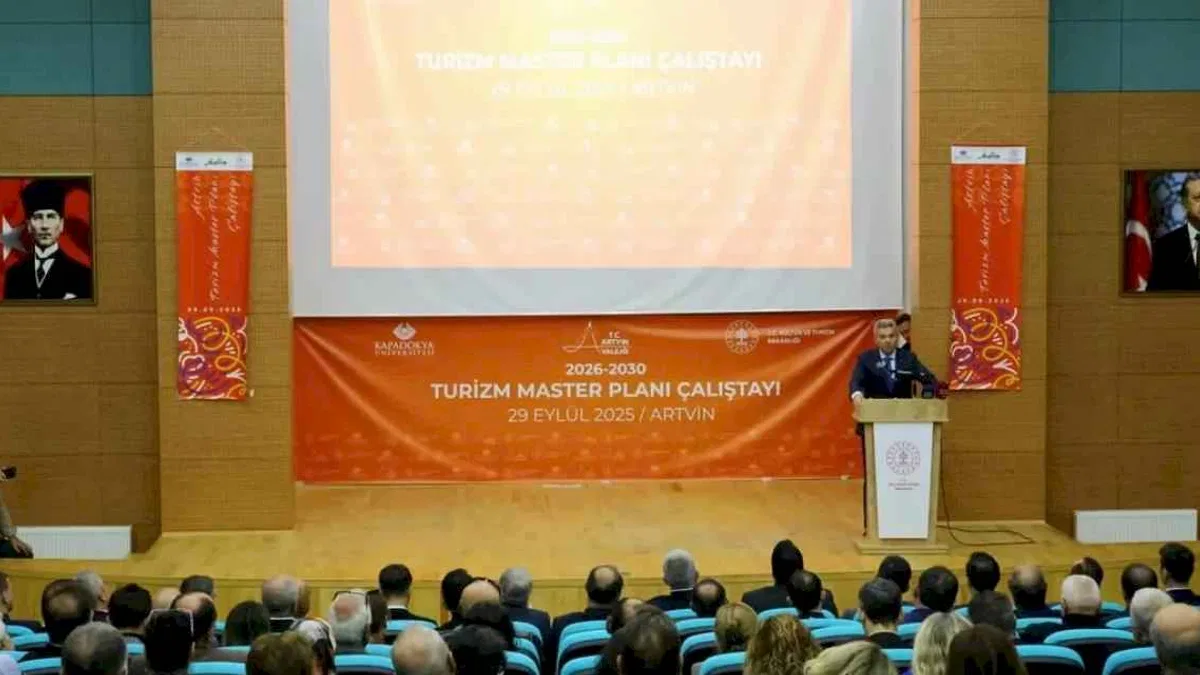 Artvin'de turizm master planı çalıştayı