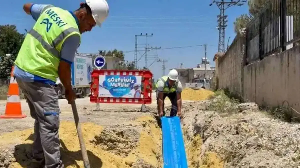 Mersin’de su güvencesi için yeni kaynaklar devrede