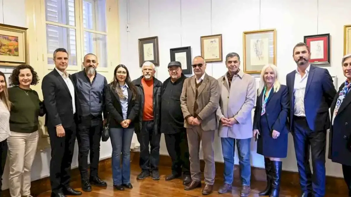 İzmir Bornova'da 'Galeri Hamam Sanat' kapılarını açtı