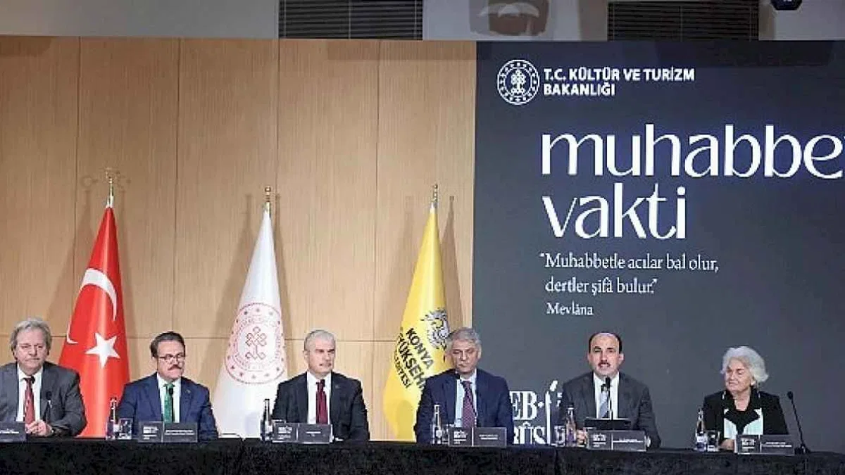 Hz. Mevlana'nın 751. Vuslat Yıl Dönümü Uluslararası Anma Törenleri'nin Tanıtım Toplantısı Yapıldı