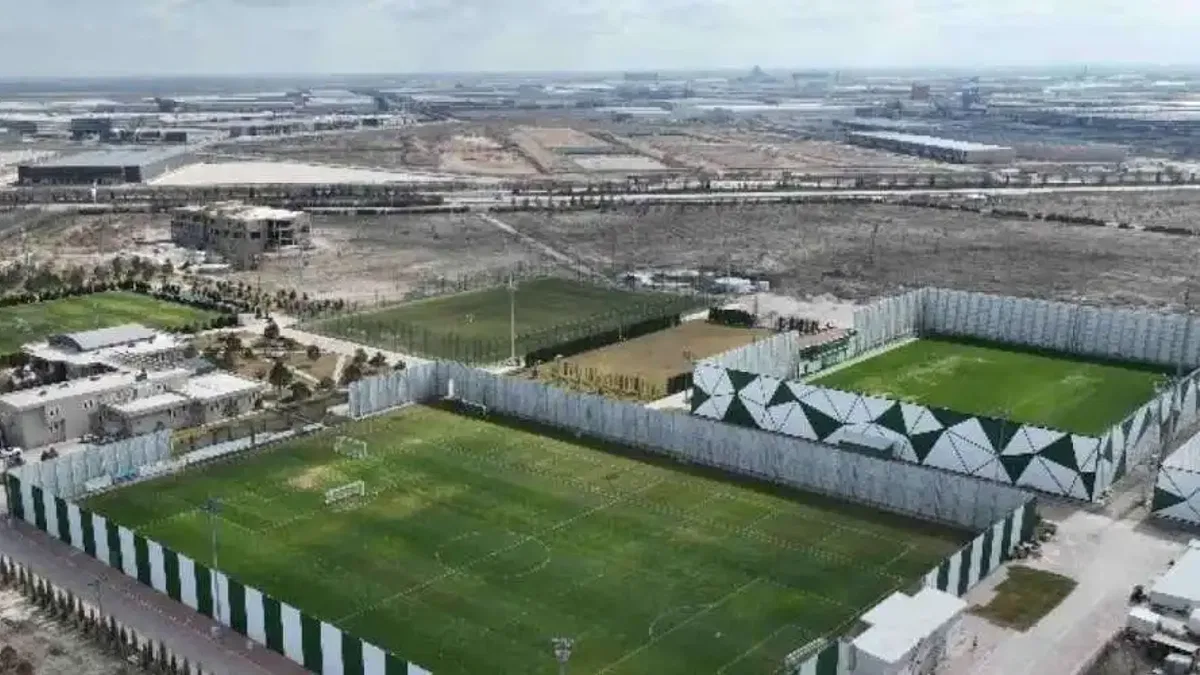 Konyaspor'un yeni tesisi için çalışmalar sürüyor