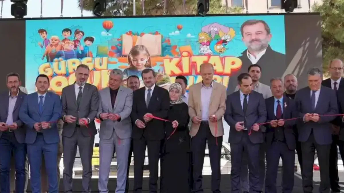 Bursa Gürsu’da çocuk kitap fuarı kapılarını açtı