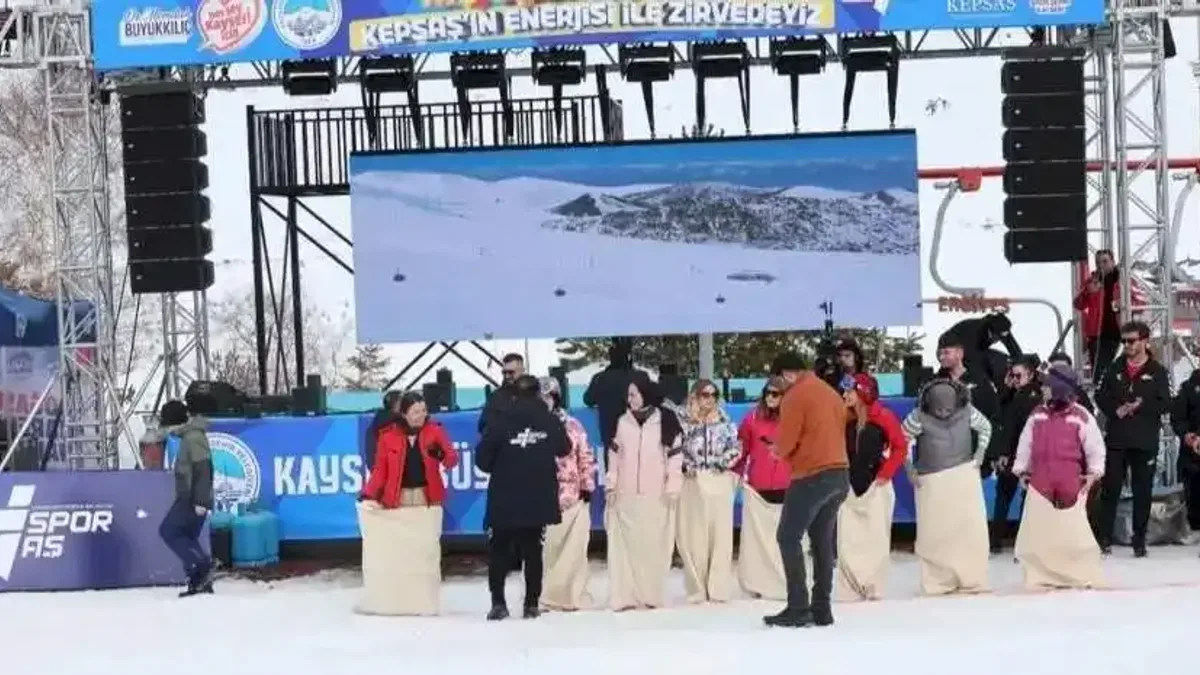 Kayseri Erciyes'te ziyaretçi sayısı 3 milyonu geçti
