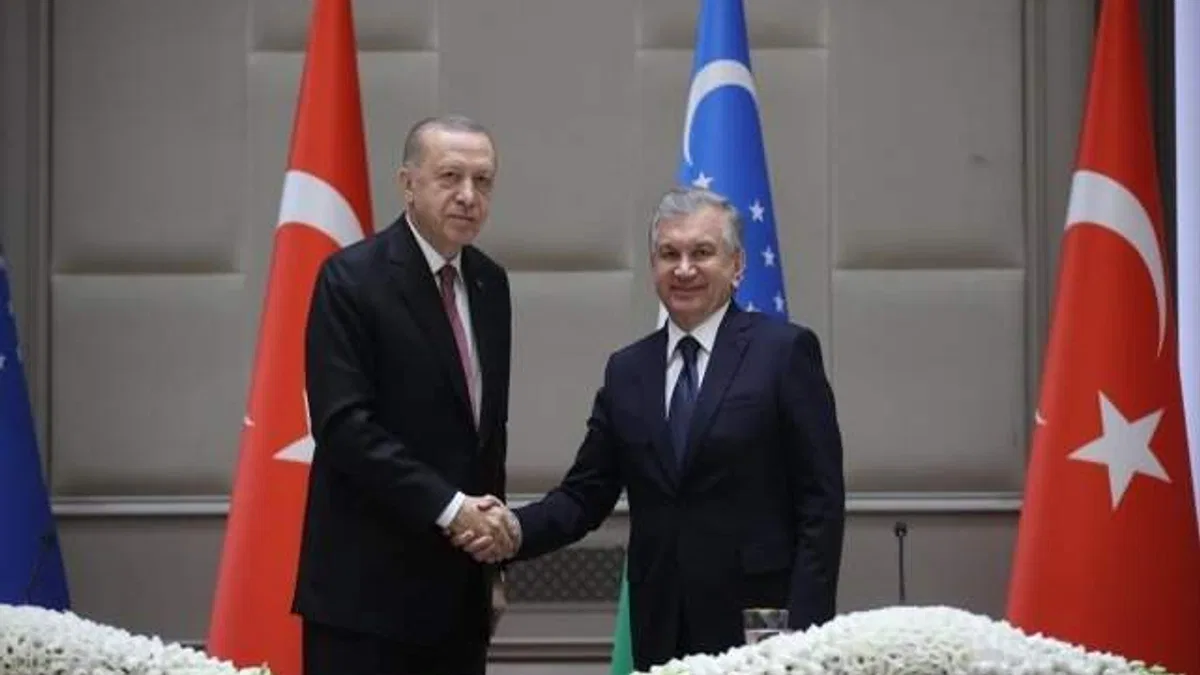 Erdoğan, Mirziyoyev ile telefonda görüştü