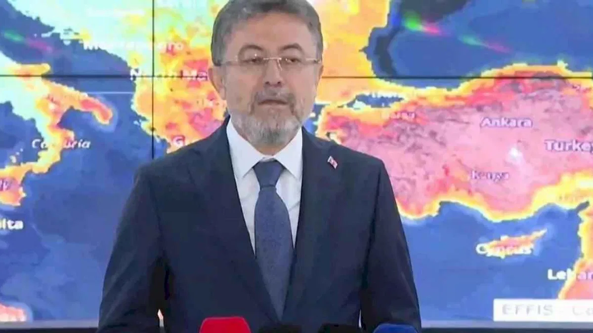 Bakan Yumaklı: Bursa Harmancık hariç 4 ilde 5 yangın kontrol altında