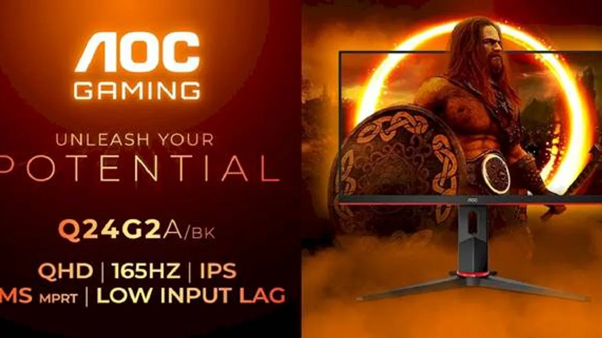 AOC GAMING Q24G2A/BK QHD Oyun Monitörü Tanıtıldı