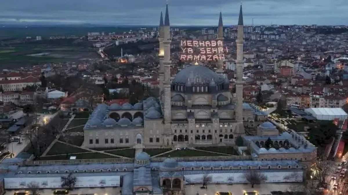 Mimar Sinan'ın ustalık eseri Selimiye, Ramazan’da ibadete açılıyor