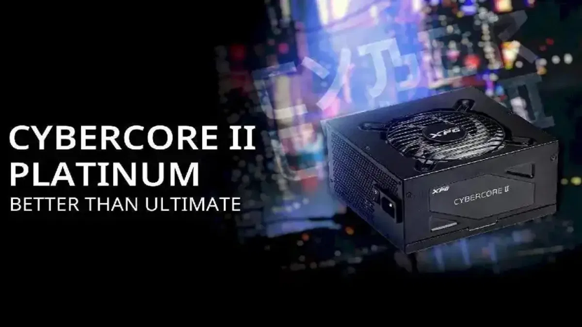 XPG, Platinum ATX3.0 Sertifikalı PCIe 5.0 CYBERCORE II Güç Kaynağını Piyasaya Sürdü