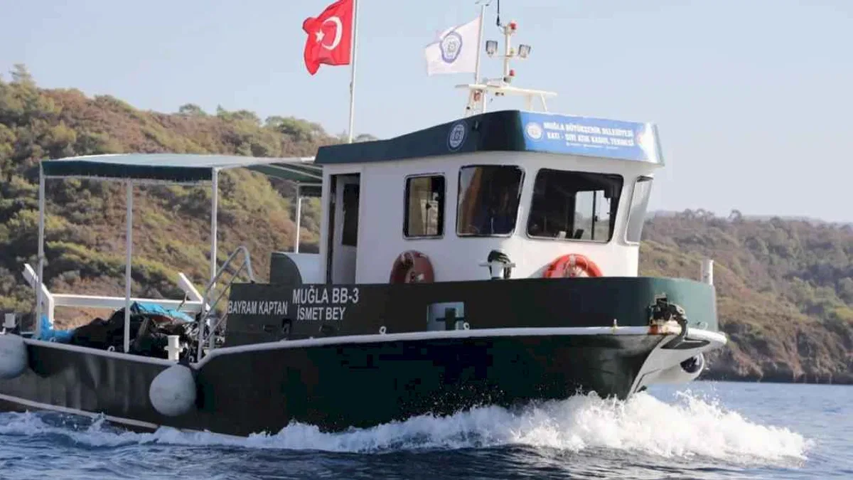Marmaris Turunç’ta atık alım ihlali!