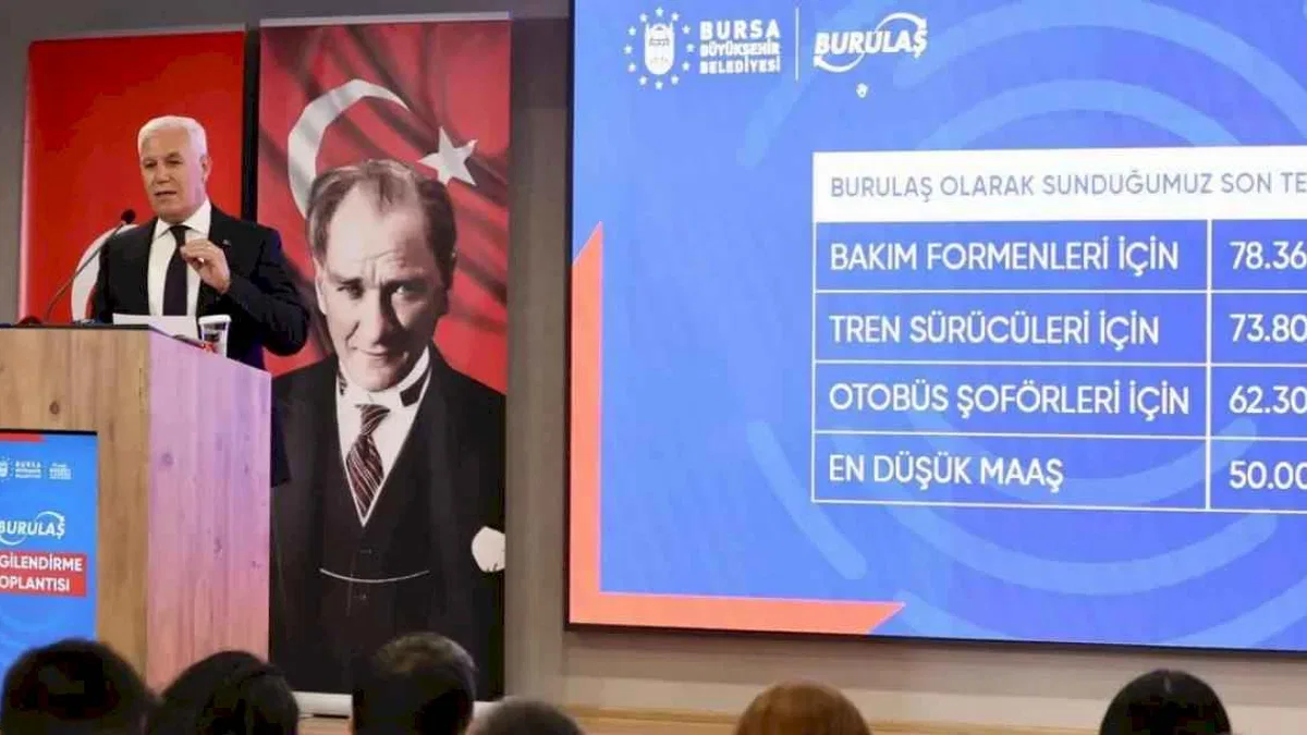 Başkan Bozbey’den BURULAŞ açıklaması: Yüzde 47 zam talebi sürdürülebilir değil