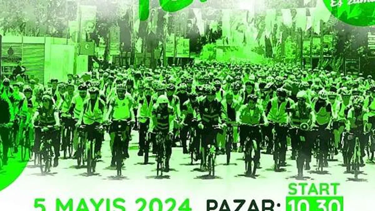 11. Yeşilay Bisiklet Turu 5 Mayıs Pazar Günü Düzenleniyor