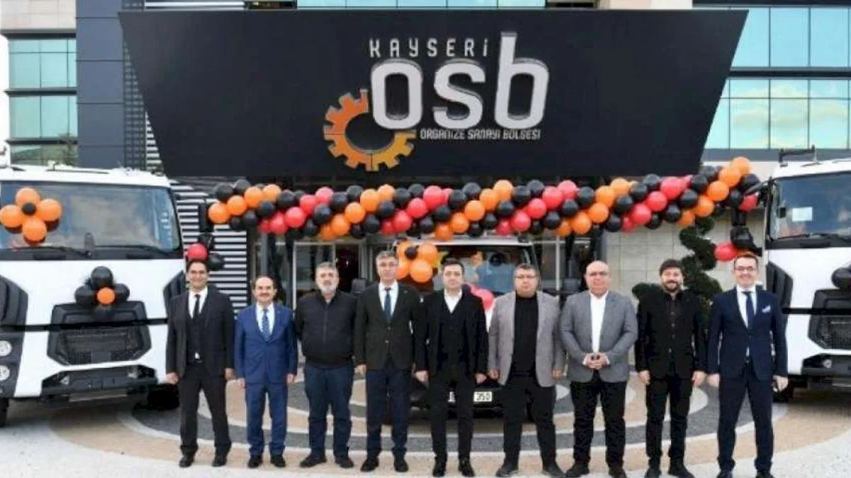 Kayseri OSB'nin araç filosuna 6 taze kuvvet