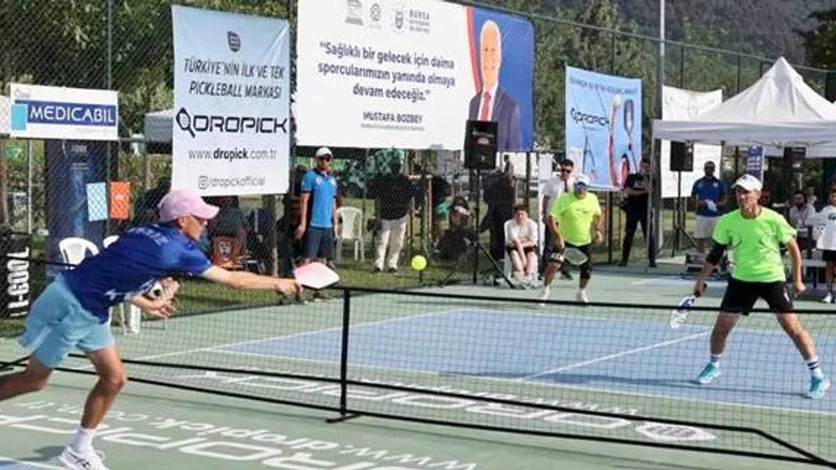 Türkiye Pickleball'da ilk şampiyonlar Bursa'da belli oldu