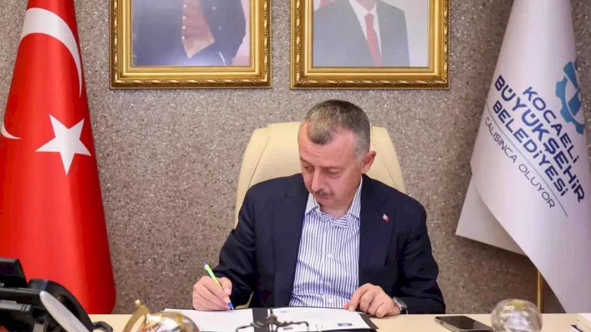 Kocaeli ile Gazze arasında kardeş şehir protokolünü imzalandı