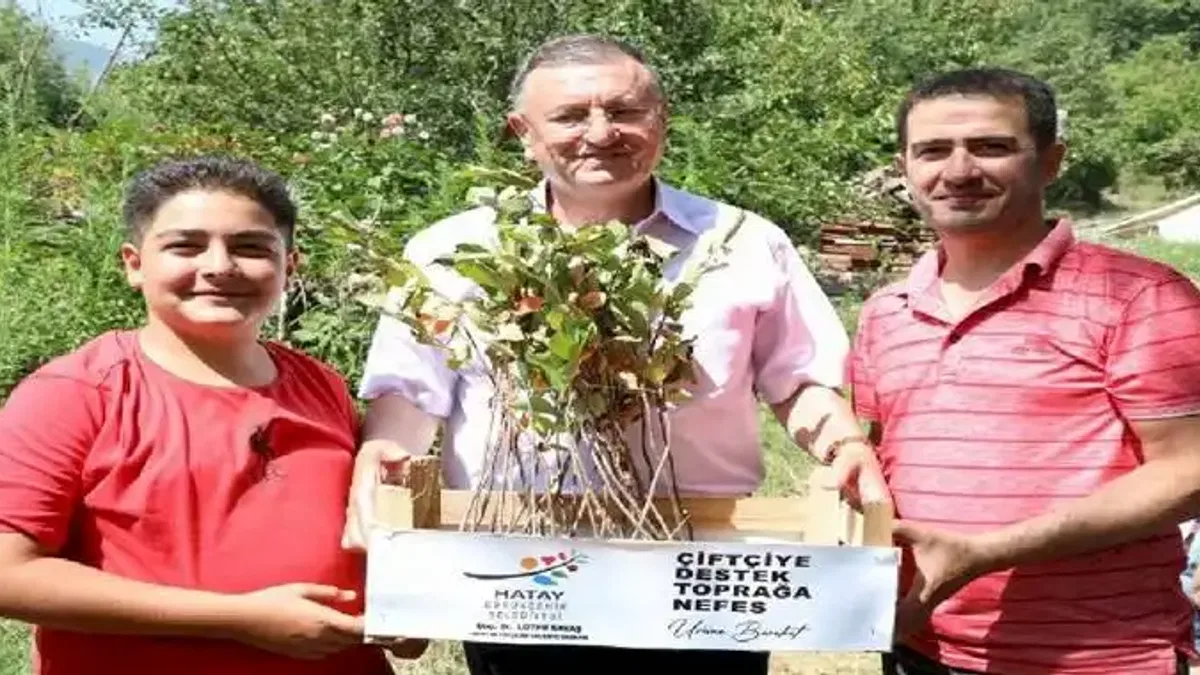 Hatay'da 'çiftçiye destek toprağa nefes'e devam