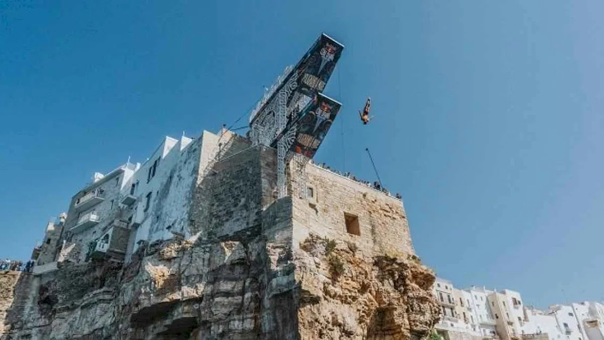 Red Bull Cliff Diving Dünya Serisi’nde İtalya Etabının kazananları belli oldu