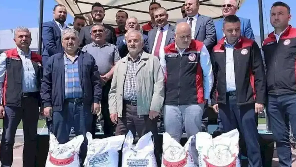 Kayserili üreticiye 238 bin ton tohum desteği