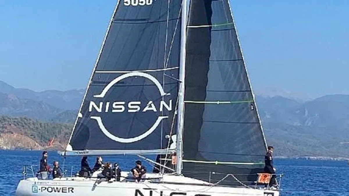 Nissan Türkiye Yelken Takımı'ndan derece