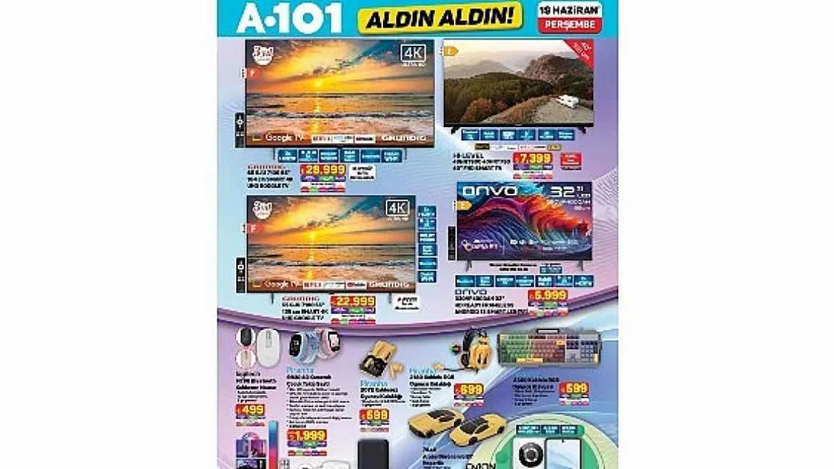 A101 19 Haziran'da Araç Ürünlerini Tüketiciyle Buluşturuyor
