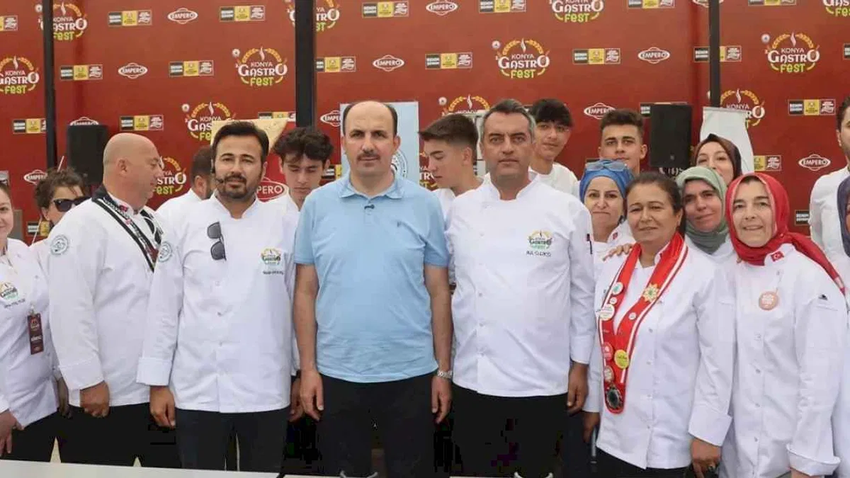 Konya Gastrofest yüz binlerce misafiri ağırladı