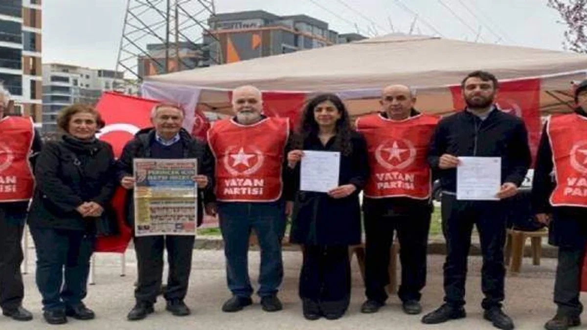 Vatan Partisi Bursa’dan Perinçek için 'imza'ya davet