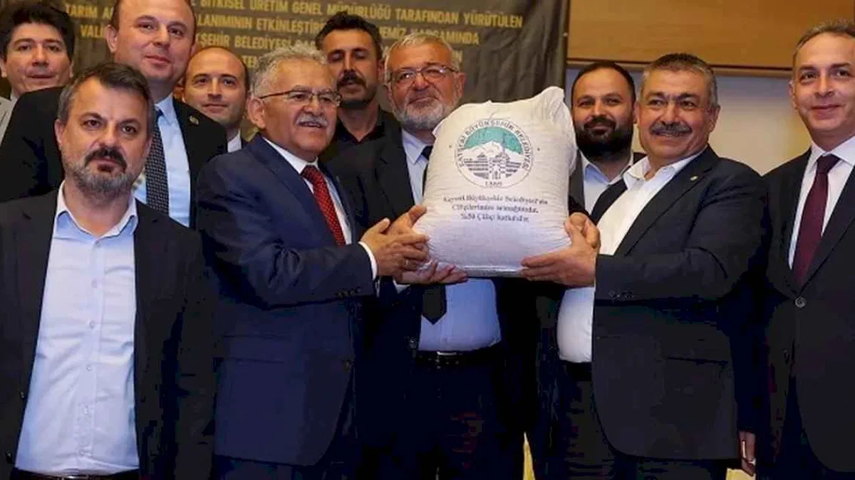 Kayseri Büyükşehir'den tarıma dev katkı
