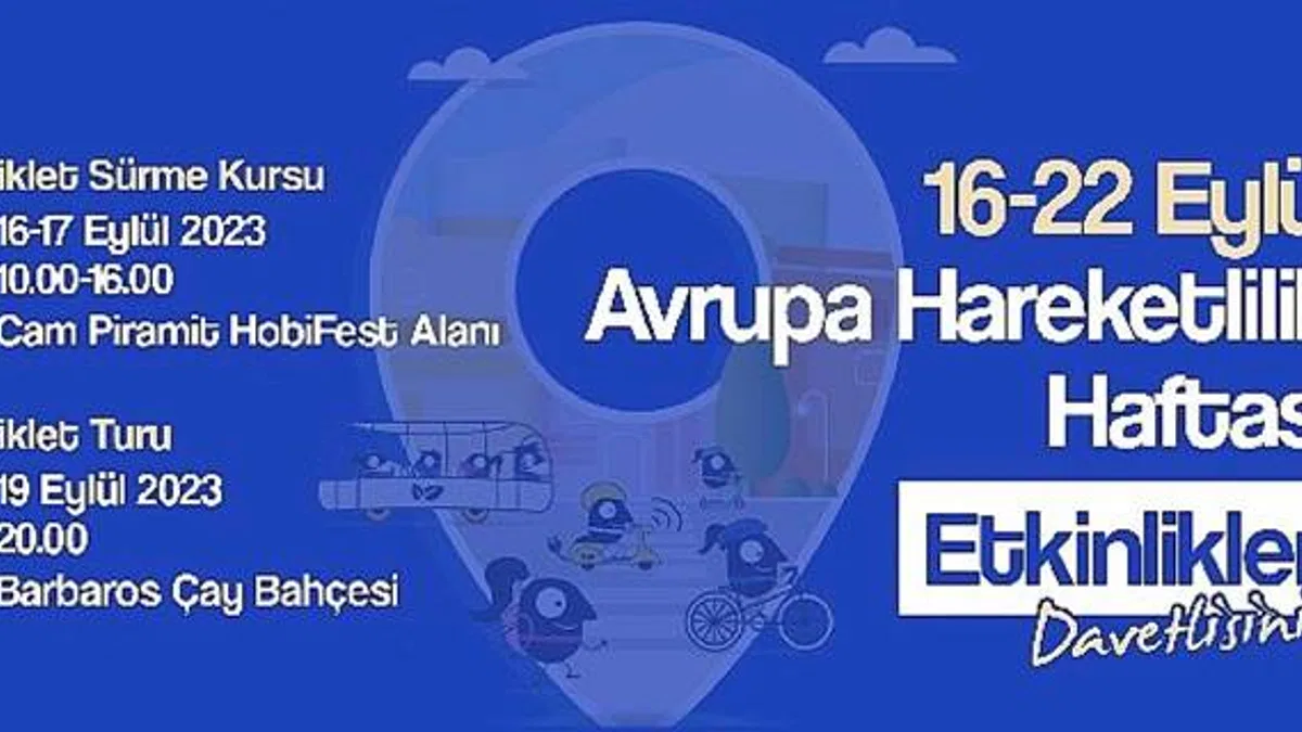 Avrupa Hareketlilik Haftası başlıyor