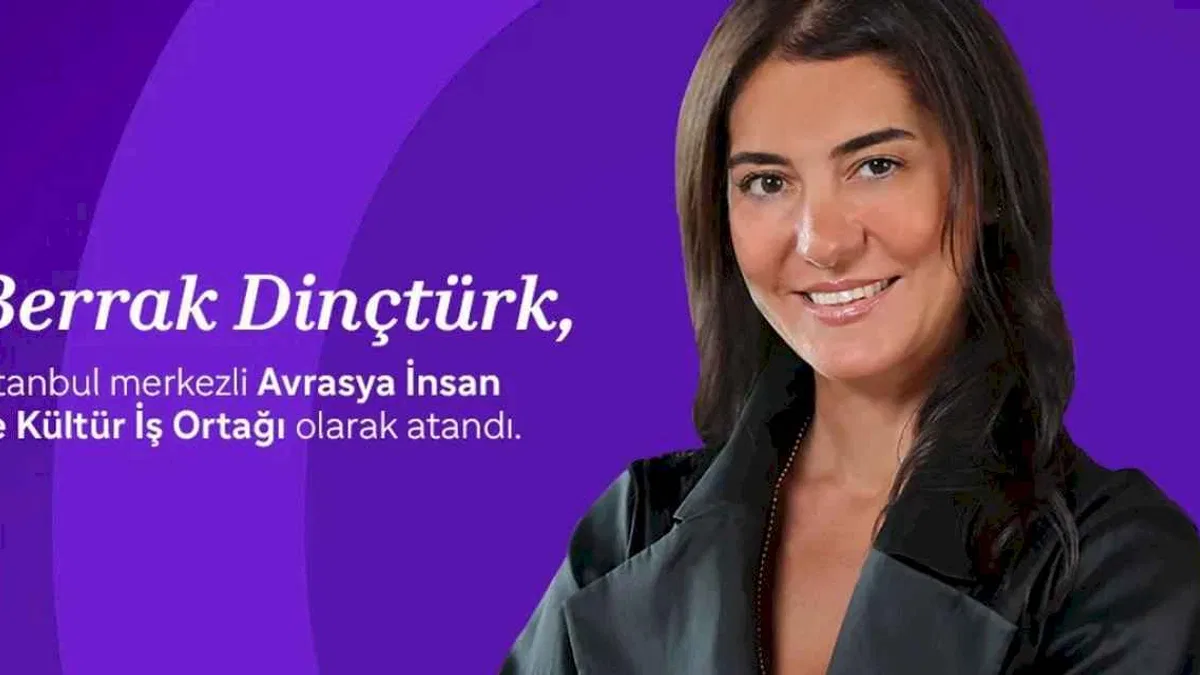 Berrak Dinçtürk, Avrasya İnsan ve Kültür İş Ortağı oldu