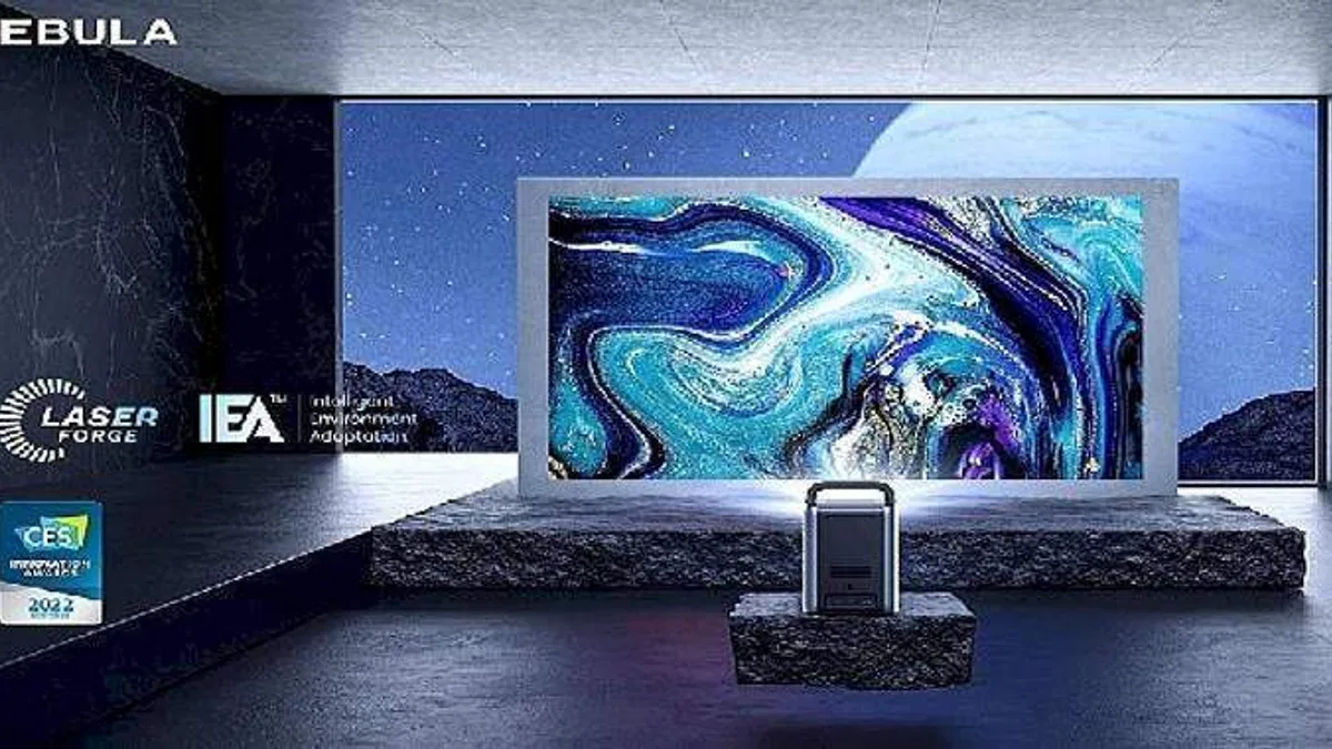 Anker Nebula Cosmos Laser 4K ile Kusursuz Görüntü, Mükemmel Ses