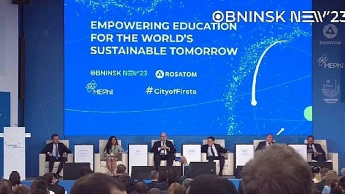 Nükleer Teknoloji Konulu Uluslararası Gençlik Forumu Obninsk'te Başladı
