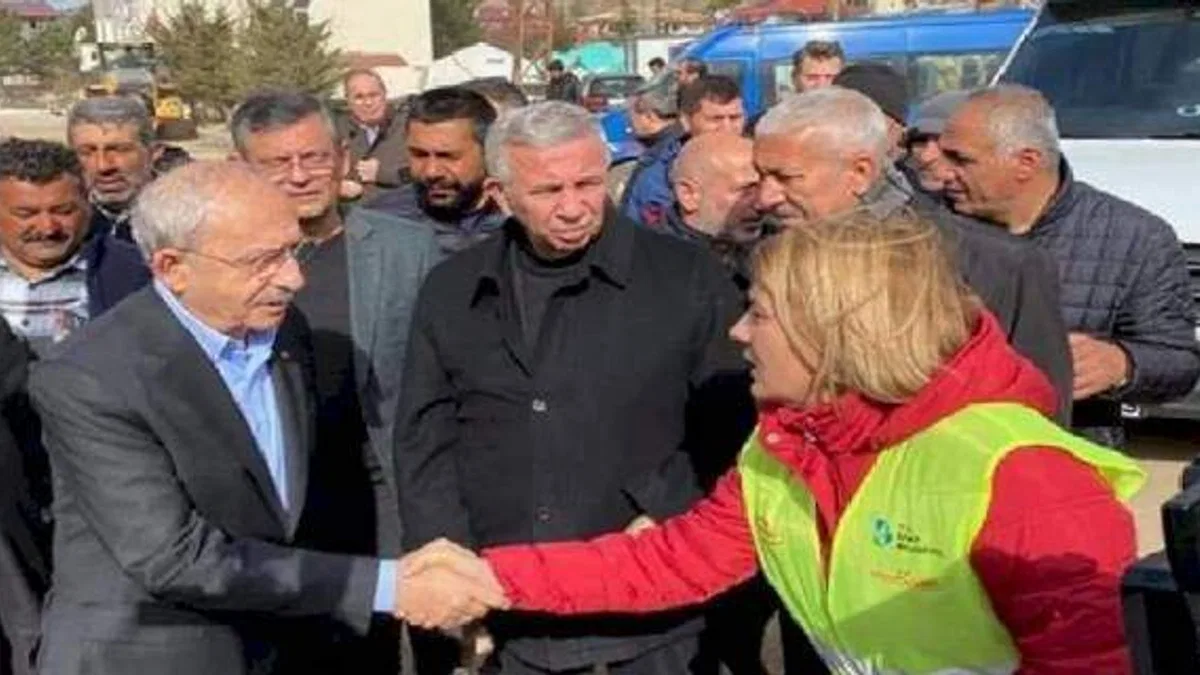 Başkan Hürriyet, Kılıçdaroğlu ile deprem bölgesinde buluştu