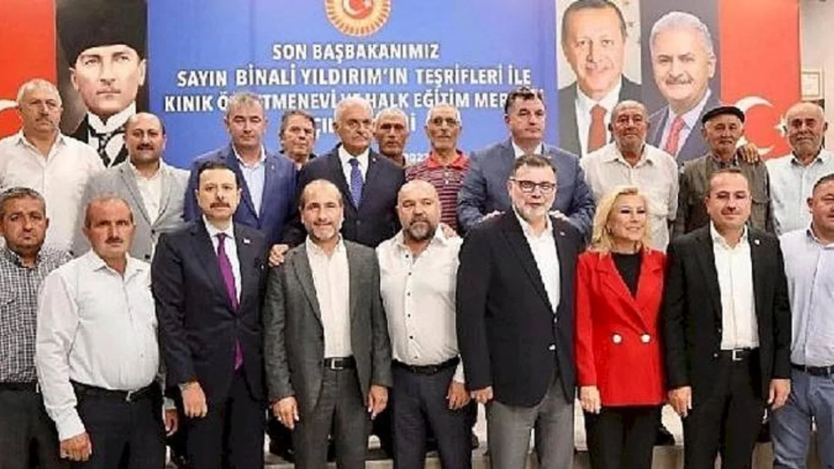 Binali Yıldırım Kınık'ta