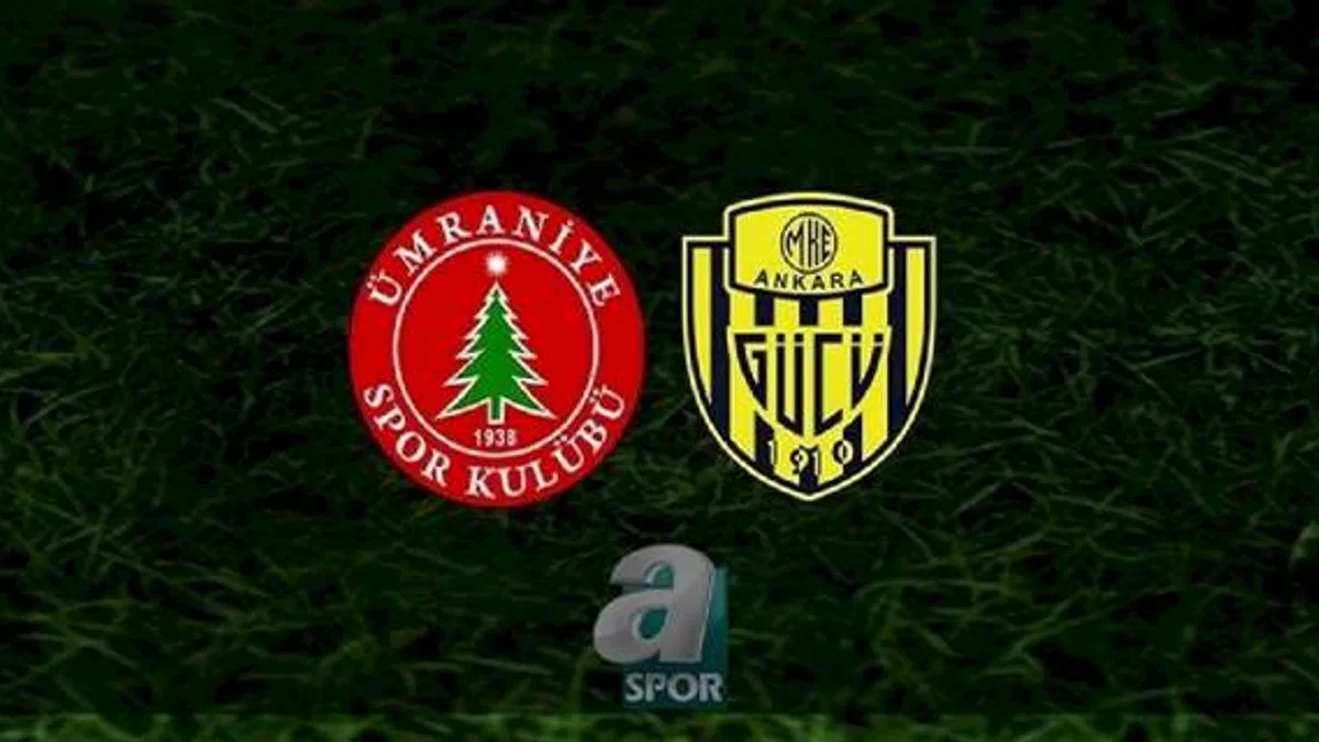Ümraniyespor Ankaragücü maçı CANLI İZLE (Ümraniyespor-Ankaragücü canlı anlatım)