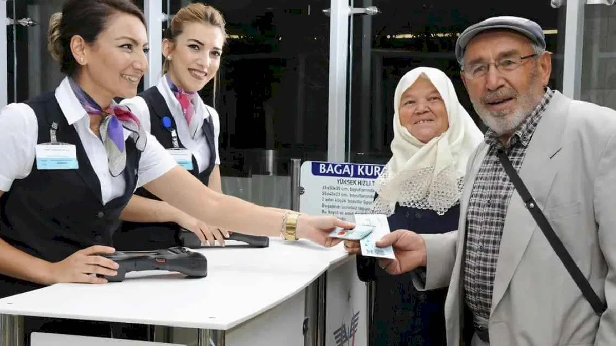 700 bini aşkın emekli indirimli seyahat etti!