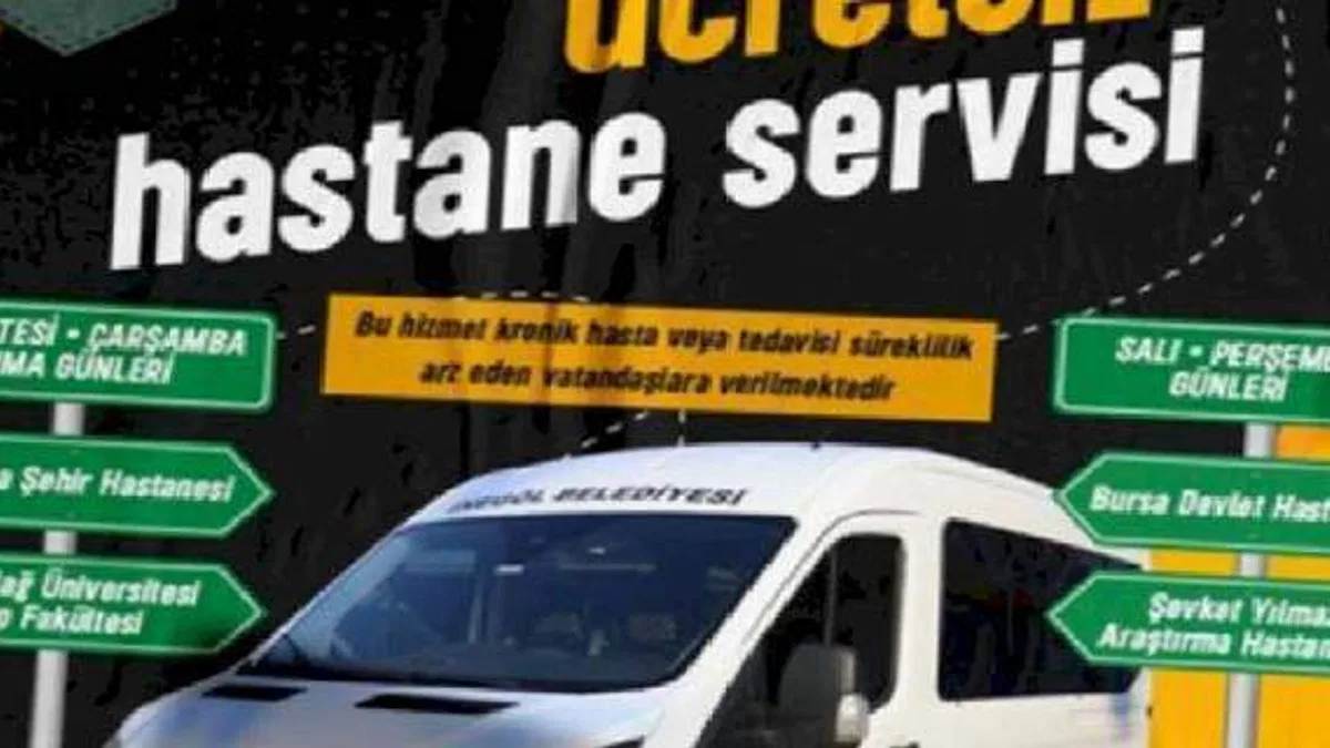 İnegöl Belediyesi’nden Bursa hastanelerine ücretsiz servis hizmeti
