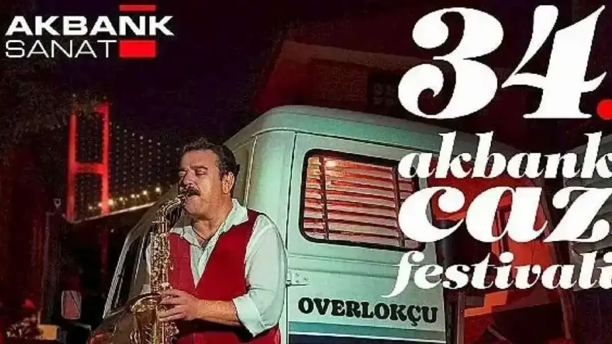 34. Akbank Caz Festivali'nin Tanıtım Filmleri Şehri Caz Etkisine Aldı