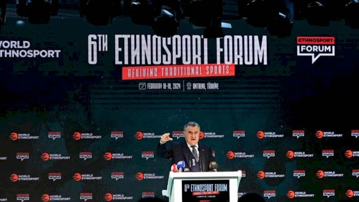 6. Etnospor Forumu Antalya’da başladı