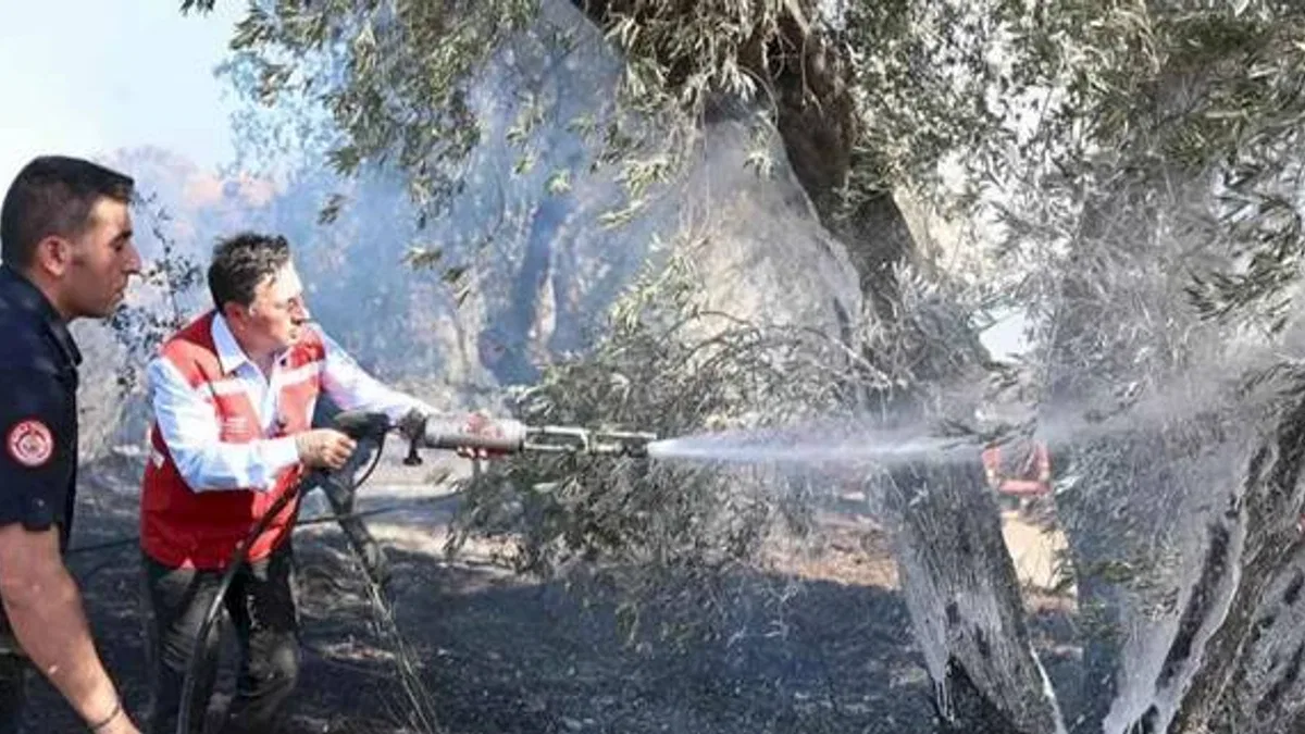 Muğla itfaiyesinden artan sıcaklar sonrası yangın uyarısı