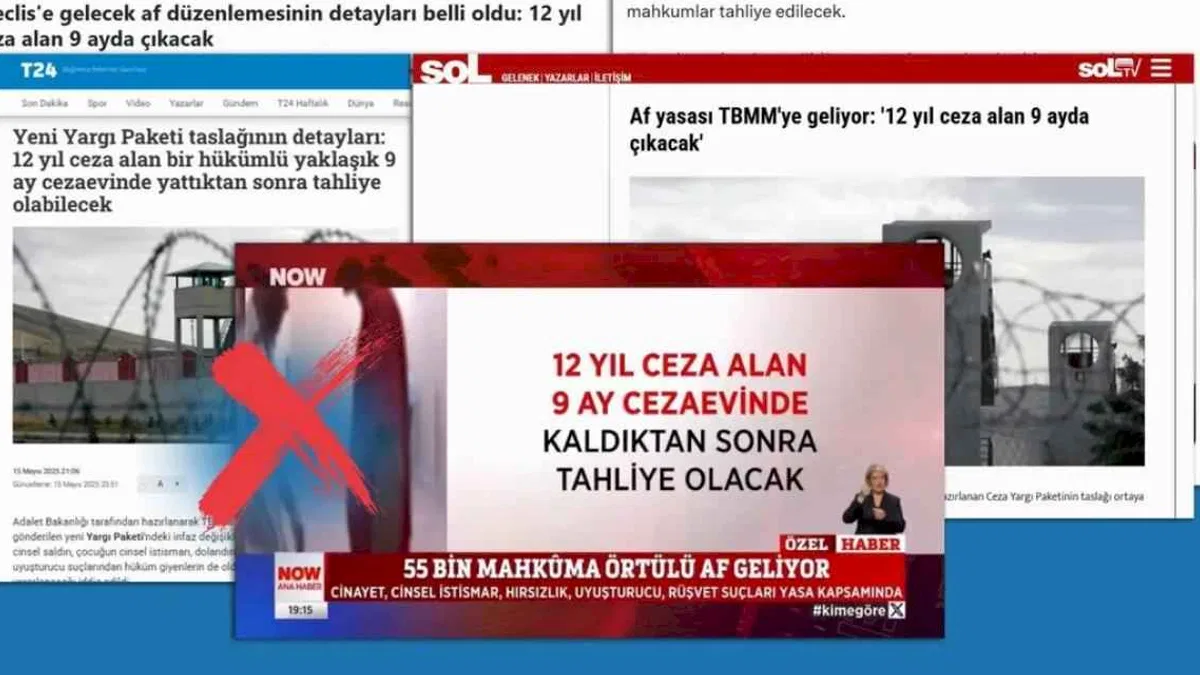 DMM: '12 yıl ceza alıp 9 ay yatacak' iddiası asılsız